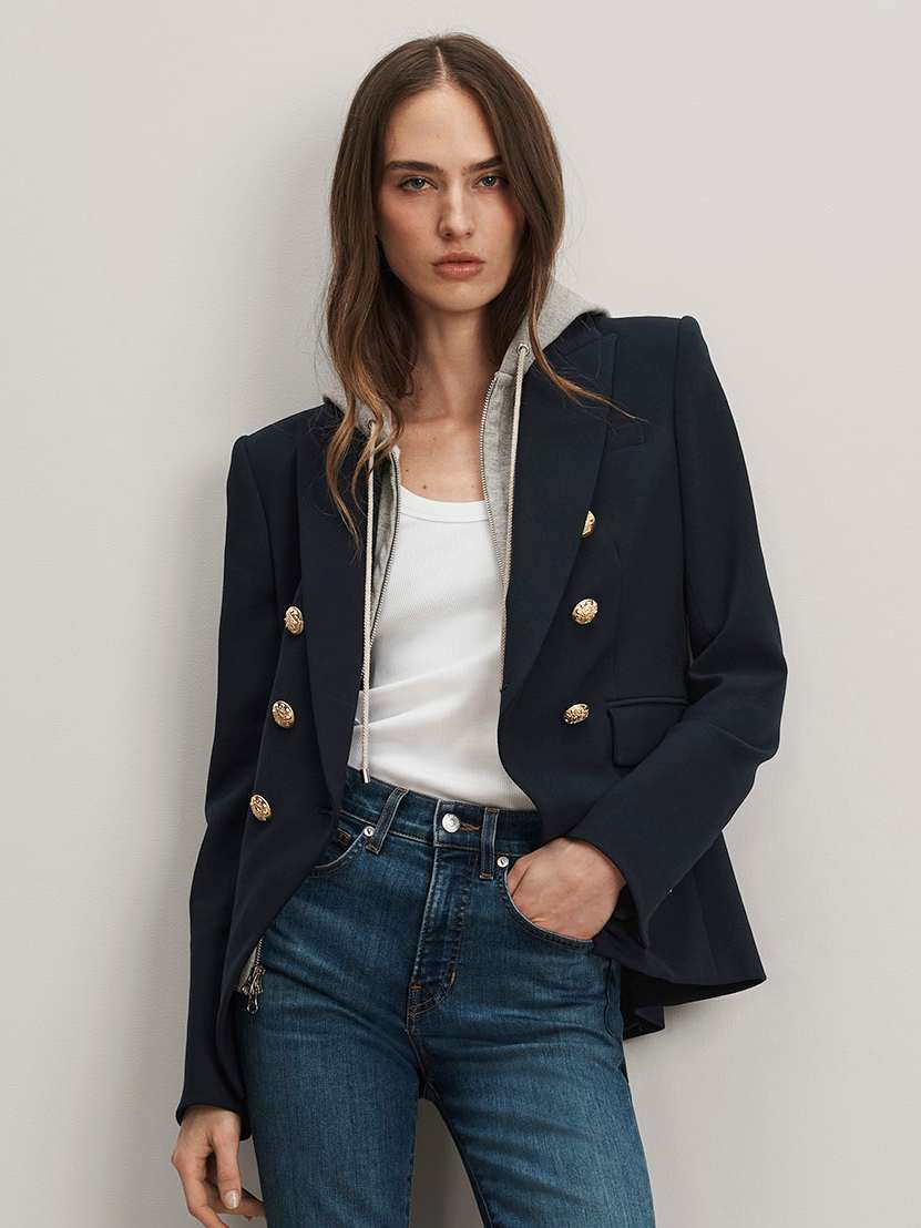 Miller Dickey Jacket Navy Gold