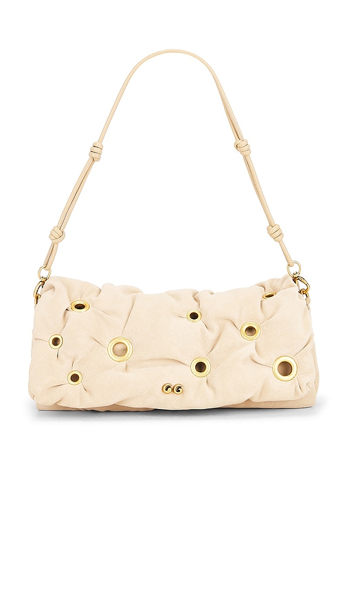 Amalia Clutch in Cream.
