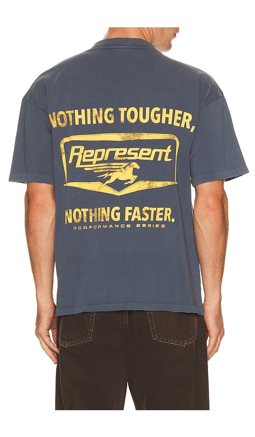 Nothing Faster Tee in Blue.