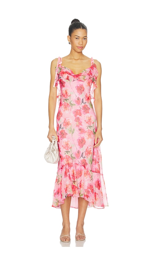 Nissa Dress in Pink.