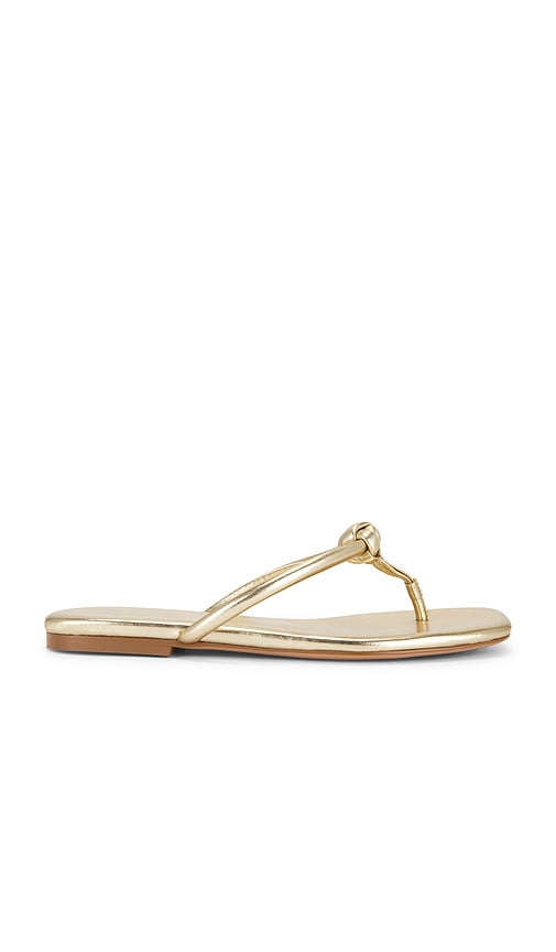 Aarav Sandal in Metallic Gold.