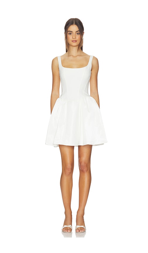 Taylor Dress in White.