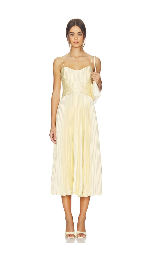 Shionagh Dress in Lemon.