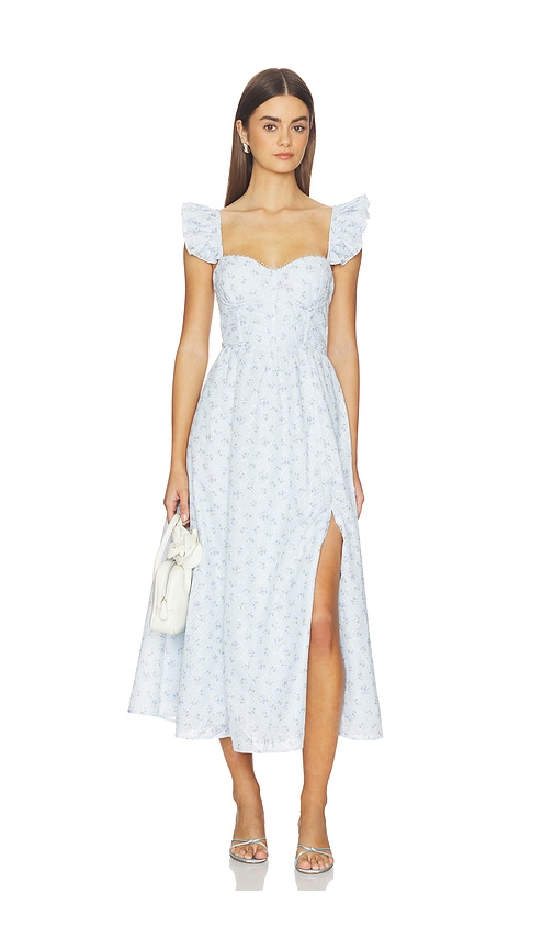 Wedelia Dress in Baby Blue.