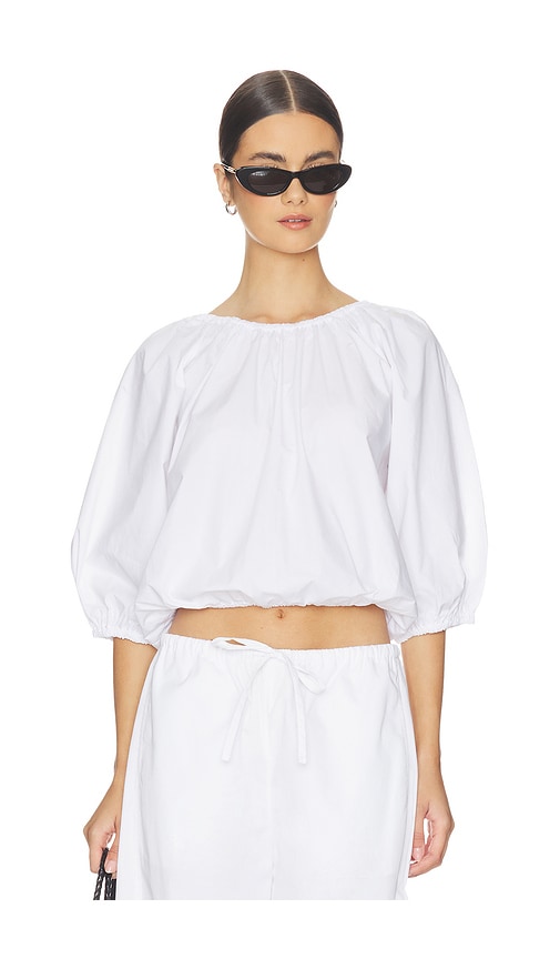 Lelow Top in White.