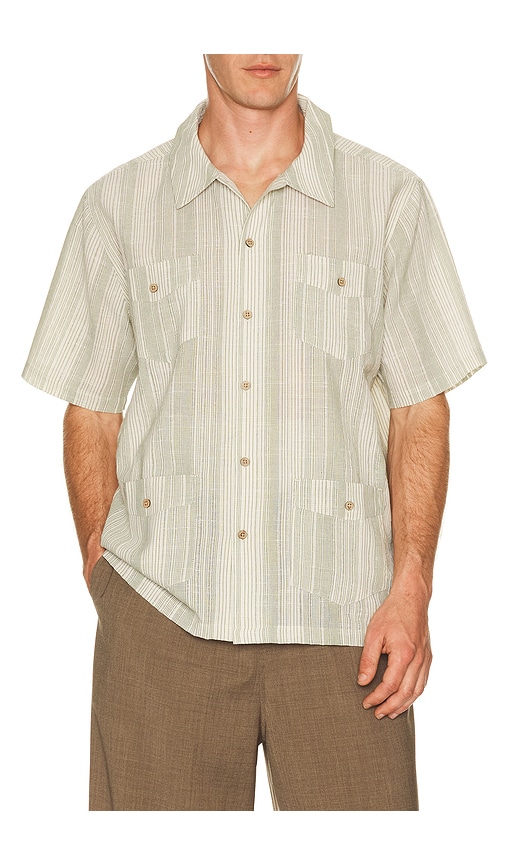 Mexicali Short Sleeve Shirt in Green.