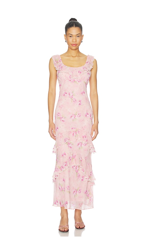 Laisha Dress in Pink.