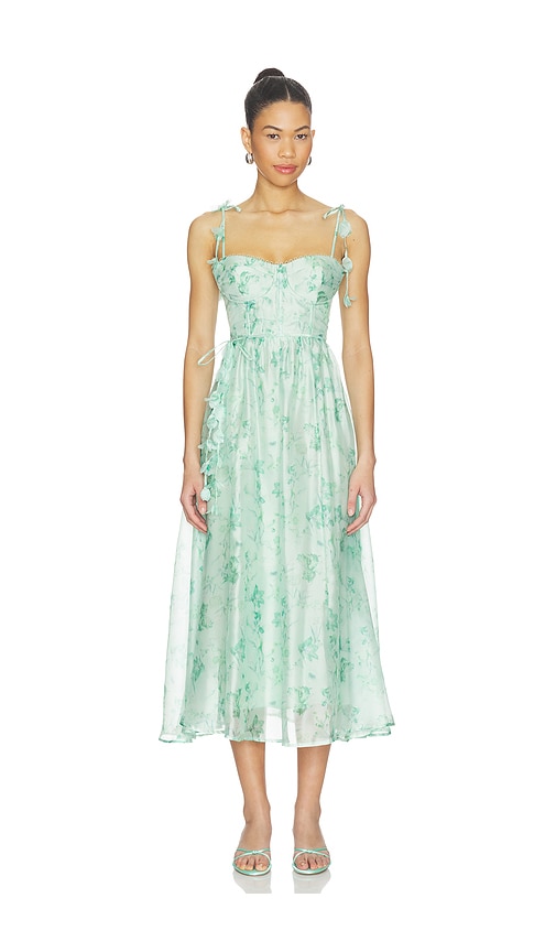 Halcyon Dress in Green.