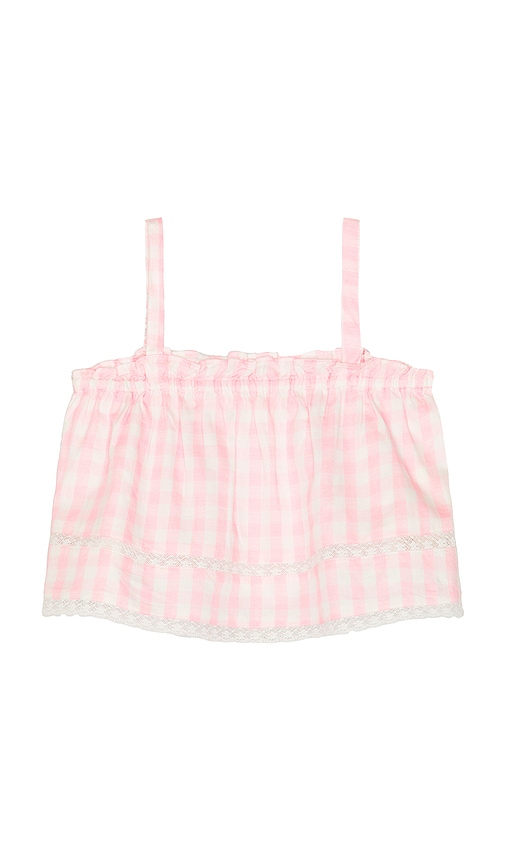 Kids Fiorella Top in Pink.