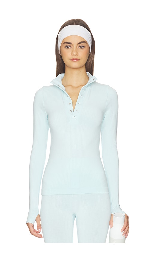 Vail Baselayer Top in Baby Blue. by CORDOVA