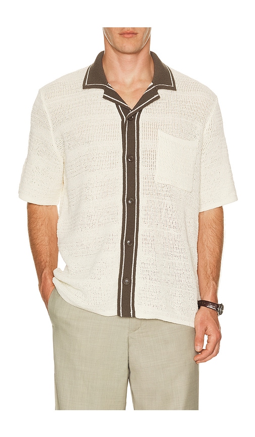Sapercy Shirt in Cream.