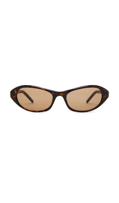 Aria Sunglasses in Brown.