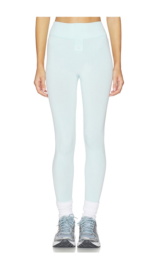 Vail Baselayer Bottom in Baby Blue.