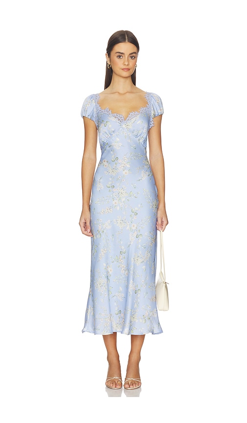 Makaela Dress in Blue.
