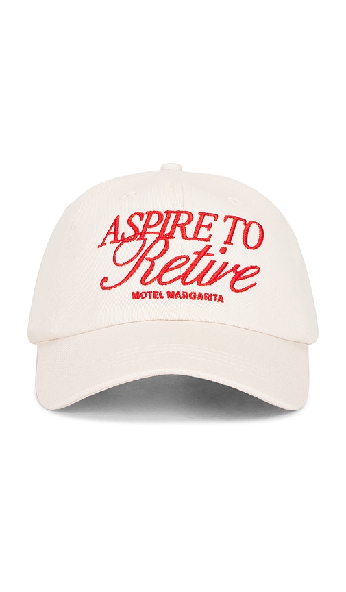 Retire Dad Hat in Cream. by Motel Margarita