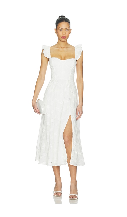 Wedelia Dress in White.