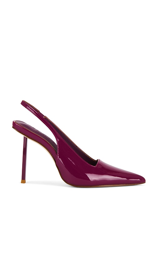 G63 Slingback Pump in Wine.