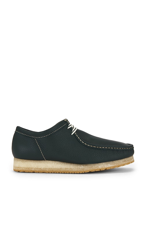Wallabee RB in Dark Green.