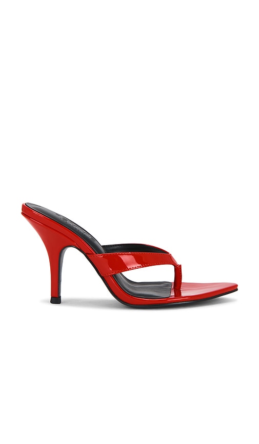 Tokyo Thong Sandal in Red.