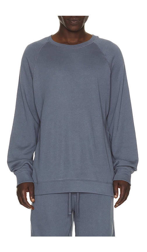 French Terry Sweatshirt in Blue.
