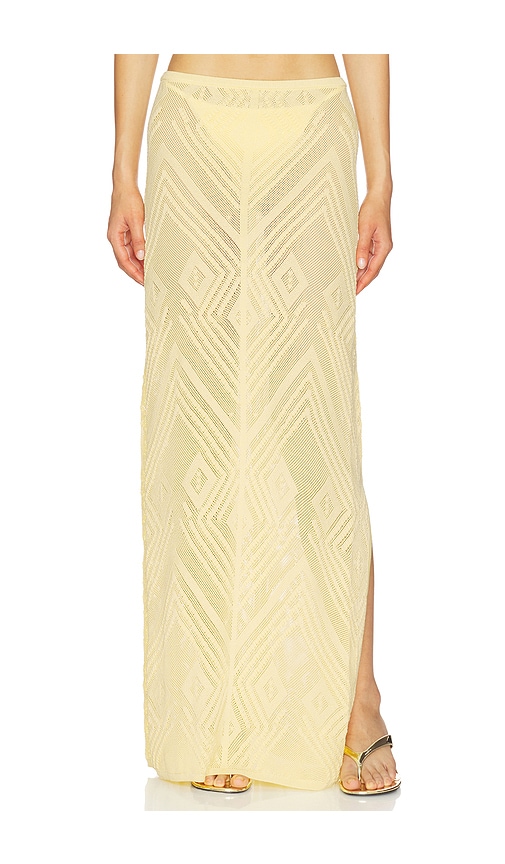Vie Skirt in Yellow.