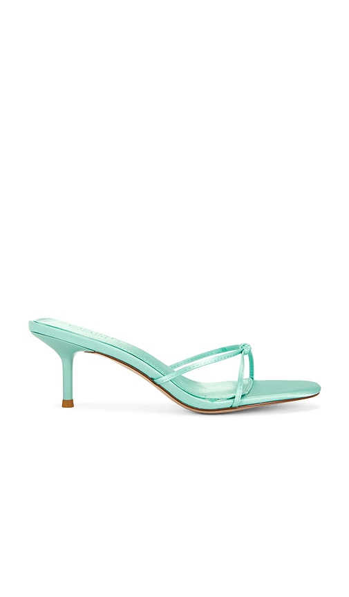 Maeve Slipper in Mint. by FEMME LA