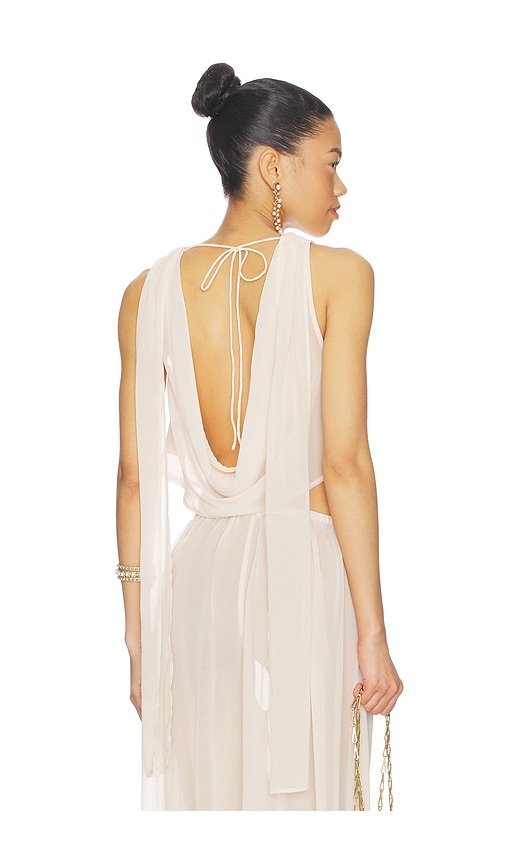 Shir Top in Nude.