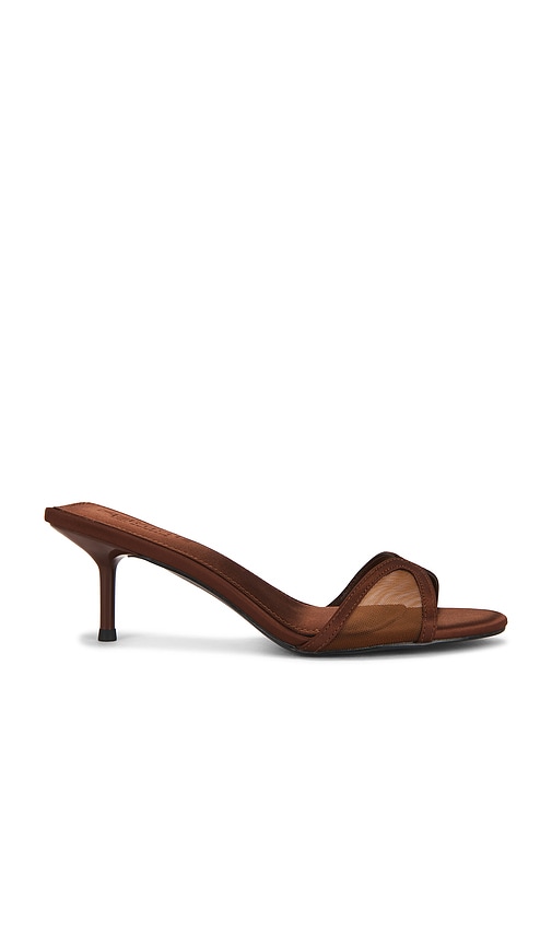 Monaco Slipper in Brown.
