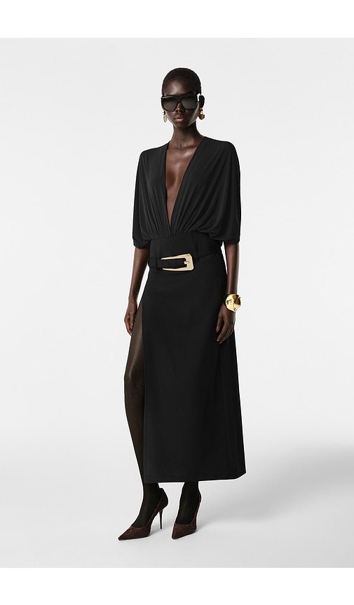 Freya Skirt in Black. by REVOLVE LOS ANGELES
