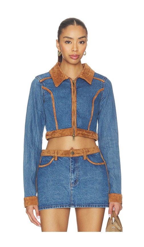 Dawson Jacket in Blue. by Show Me Your Mumu