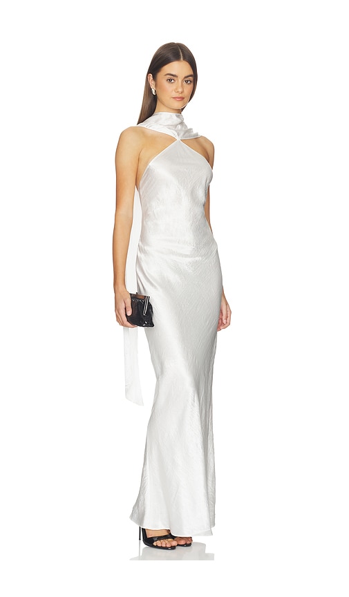 Ashton Maxi Dress in Ivory. by Amanda Uprichard