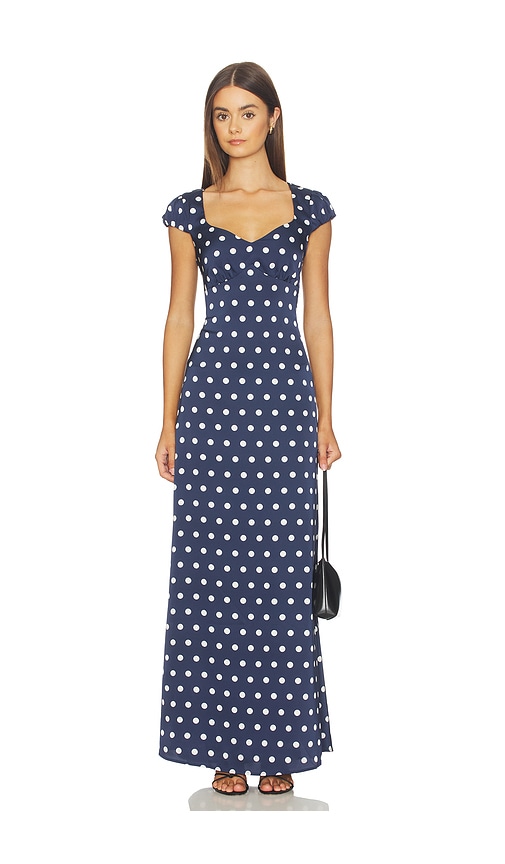 Dorothy Maxi Dress in Navy.