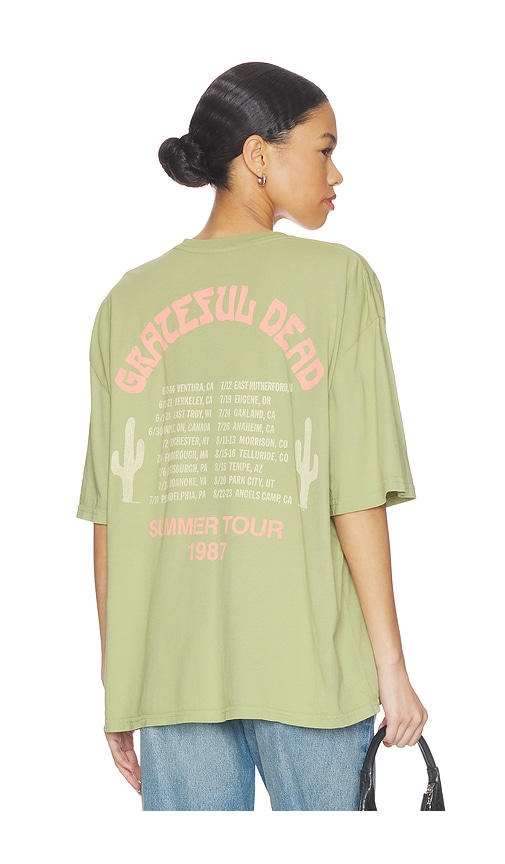 Grateful Dead Tour 1987 Tee in Sage.