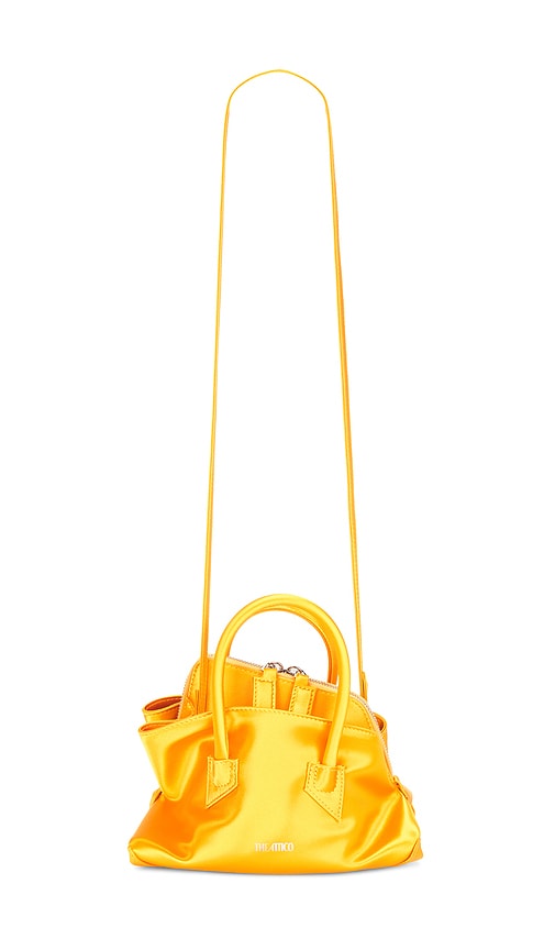La Passeggiata Mini Top Handle Bag in Orange.