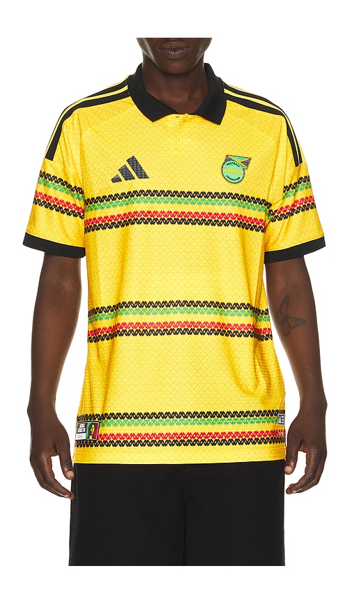 JFF Jamaica 26 World Cup Jersey in Yellow.