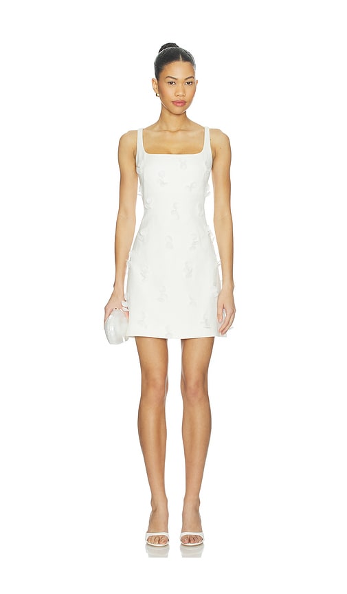 Cailinn Mini Dress in White.