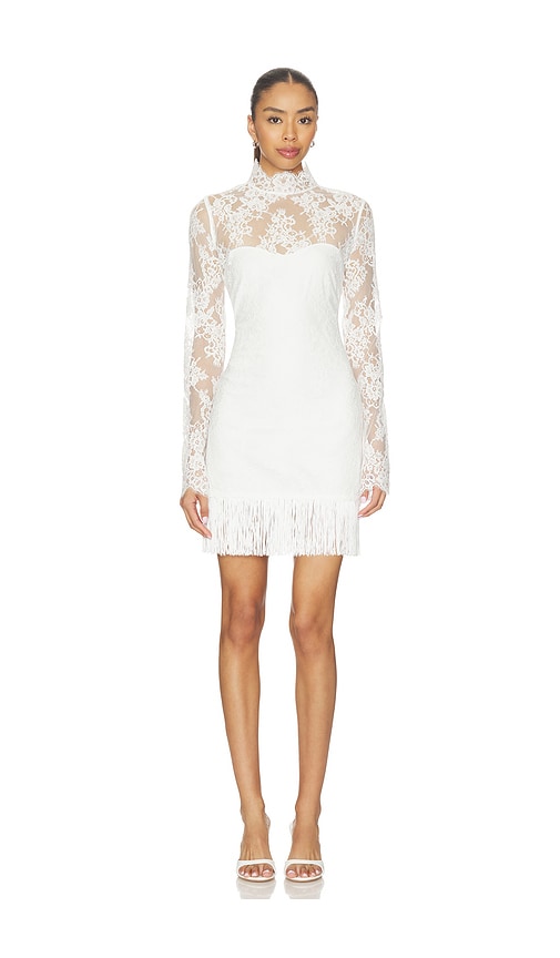 Xylina Mini Dress in White.
