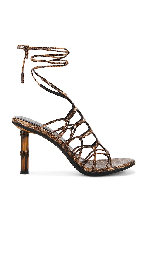Scintilla Sandal in Brown.