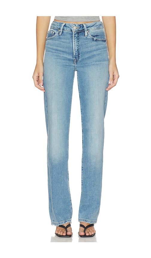 Soft Tech Good True Straight Jeans in Blue.