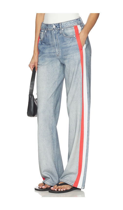 rb Miramar Terry Track Pant Pull On in Blue.