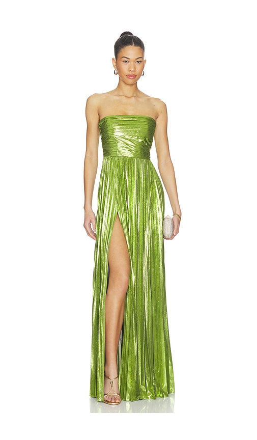 Sevyn Maxi Dress in Green.