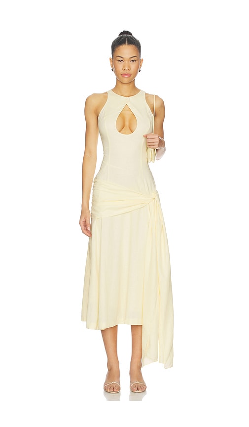 Victoire Dress in Yellow.