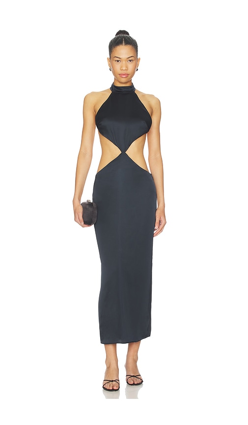 Shai Maxi Dress in Black.