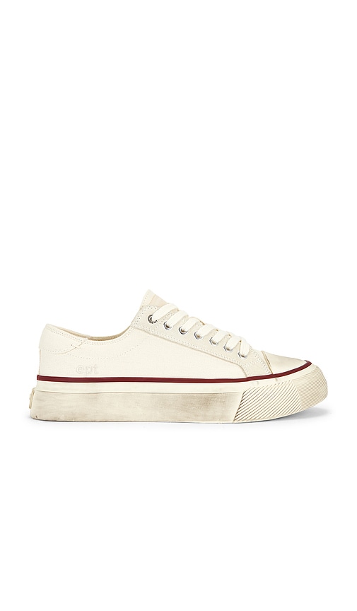 Dive Vintage Sneaker in Cream.