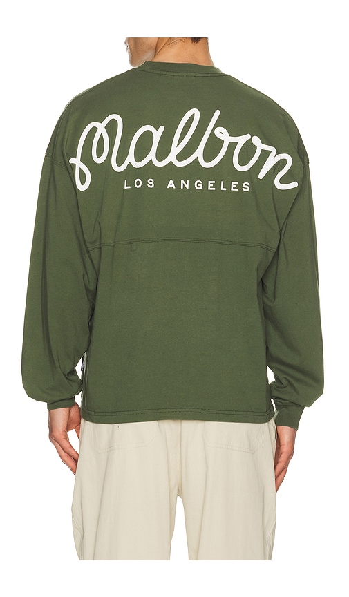 Horizon Tee in Olive.