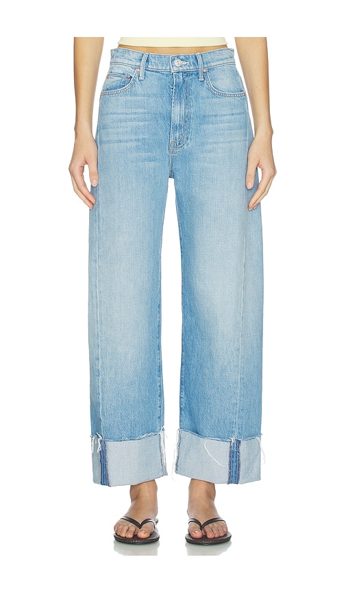 The Half-pipe Ankle Cuff Fray Jeans in Blue.