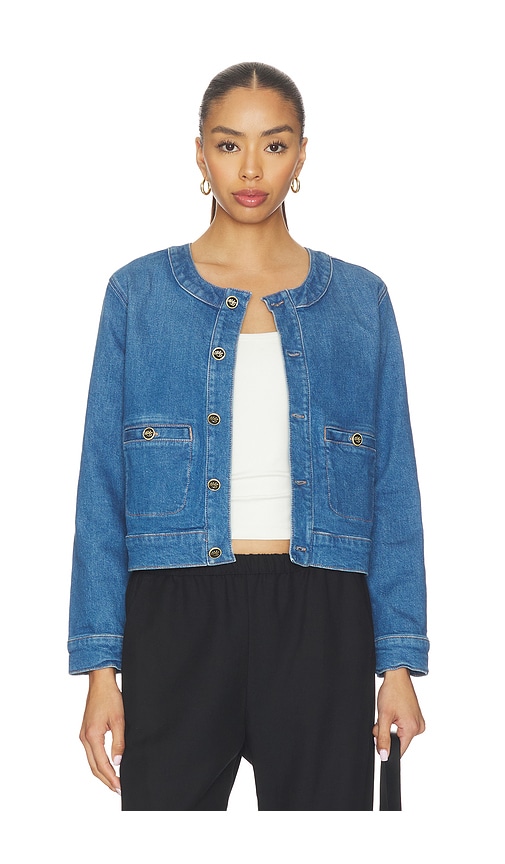The Stashed Picky Jacket in Blue.