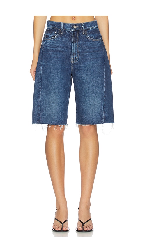 The Half-pipe Bermuda Fray Short in Blue.