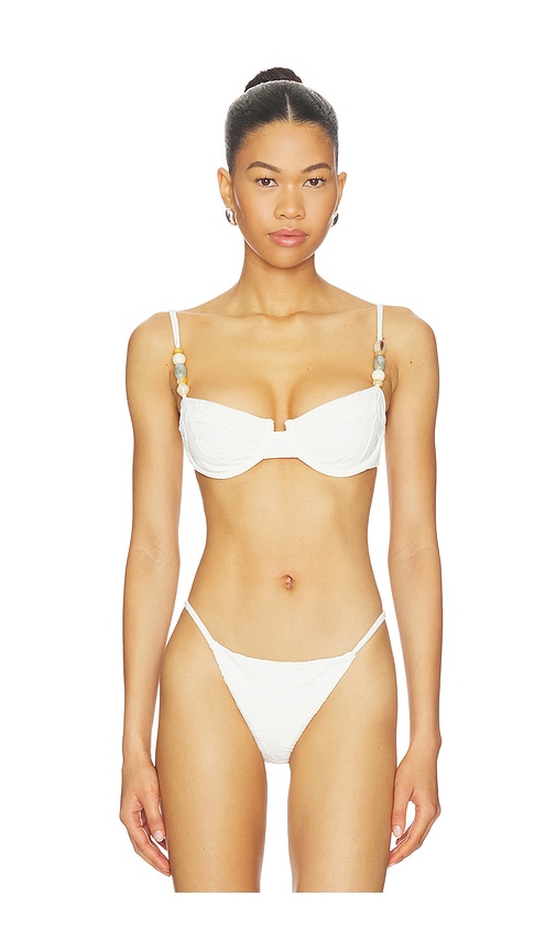 Poppy Top in Ivory.