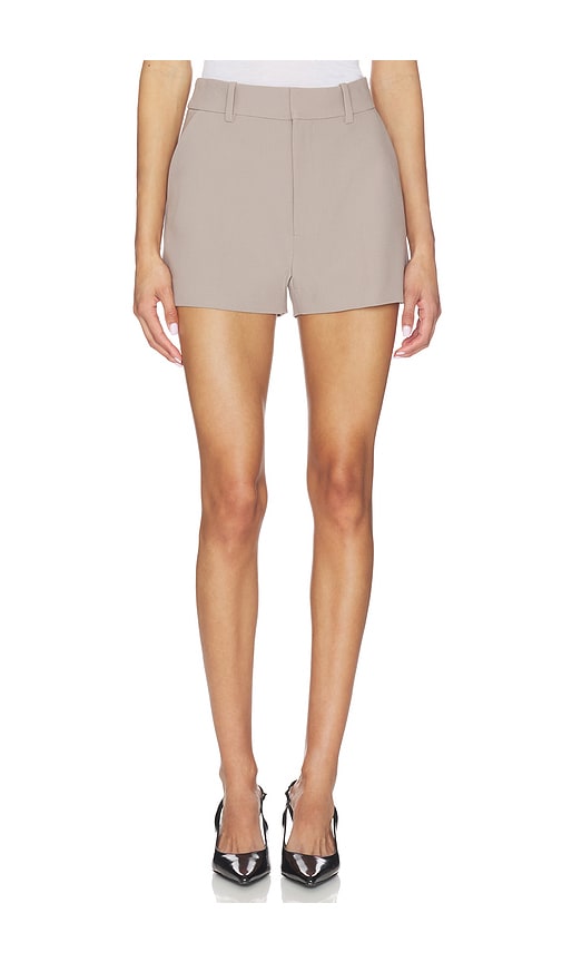 The Favorite Mini Short in Taupe.